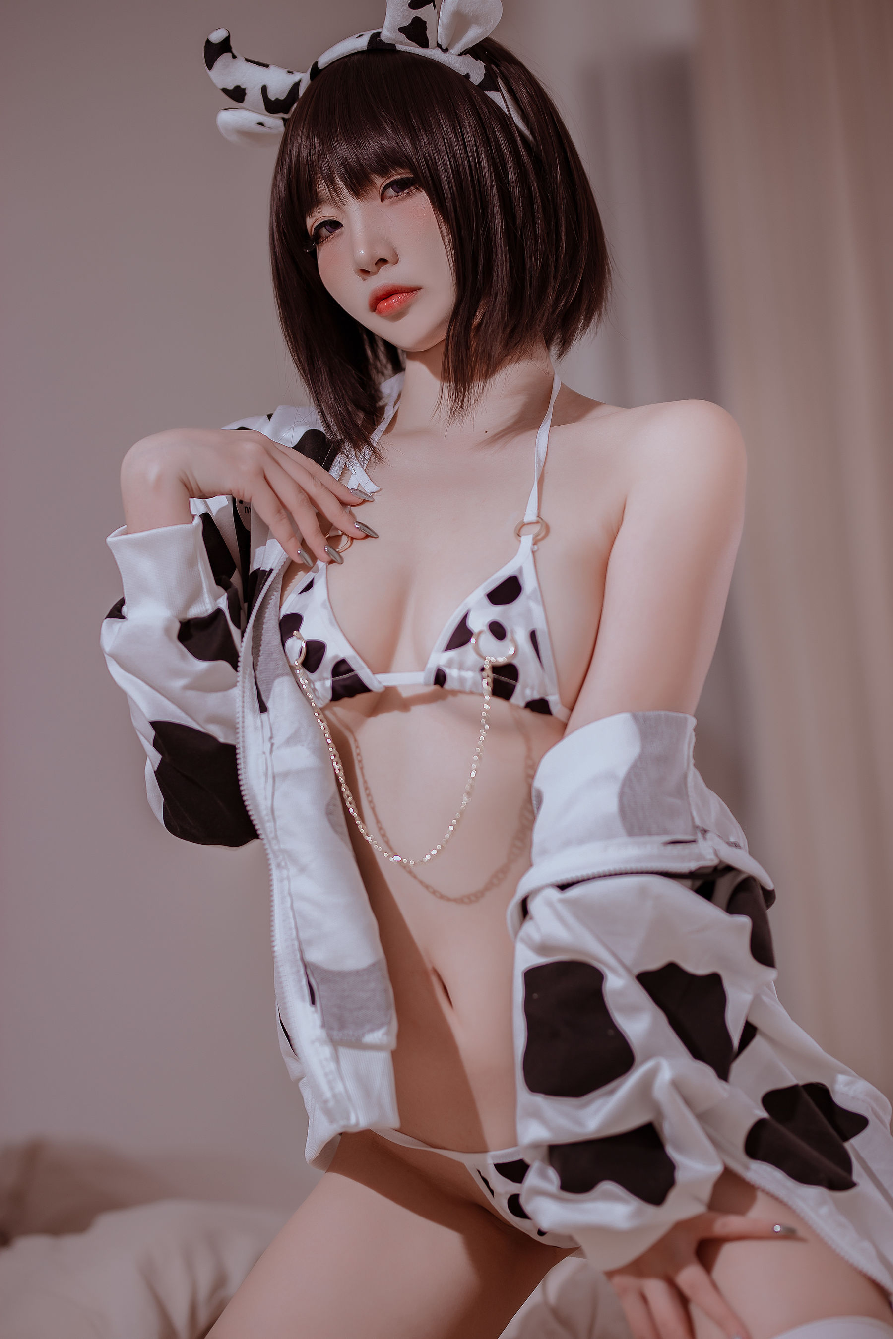 人气Coser二佐Nisa - 奶牛妹妹 套图37