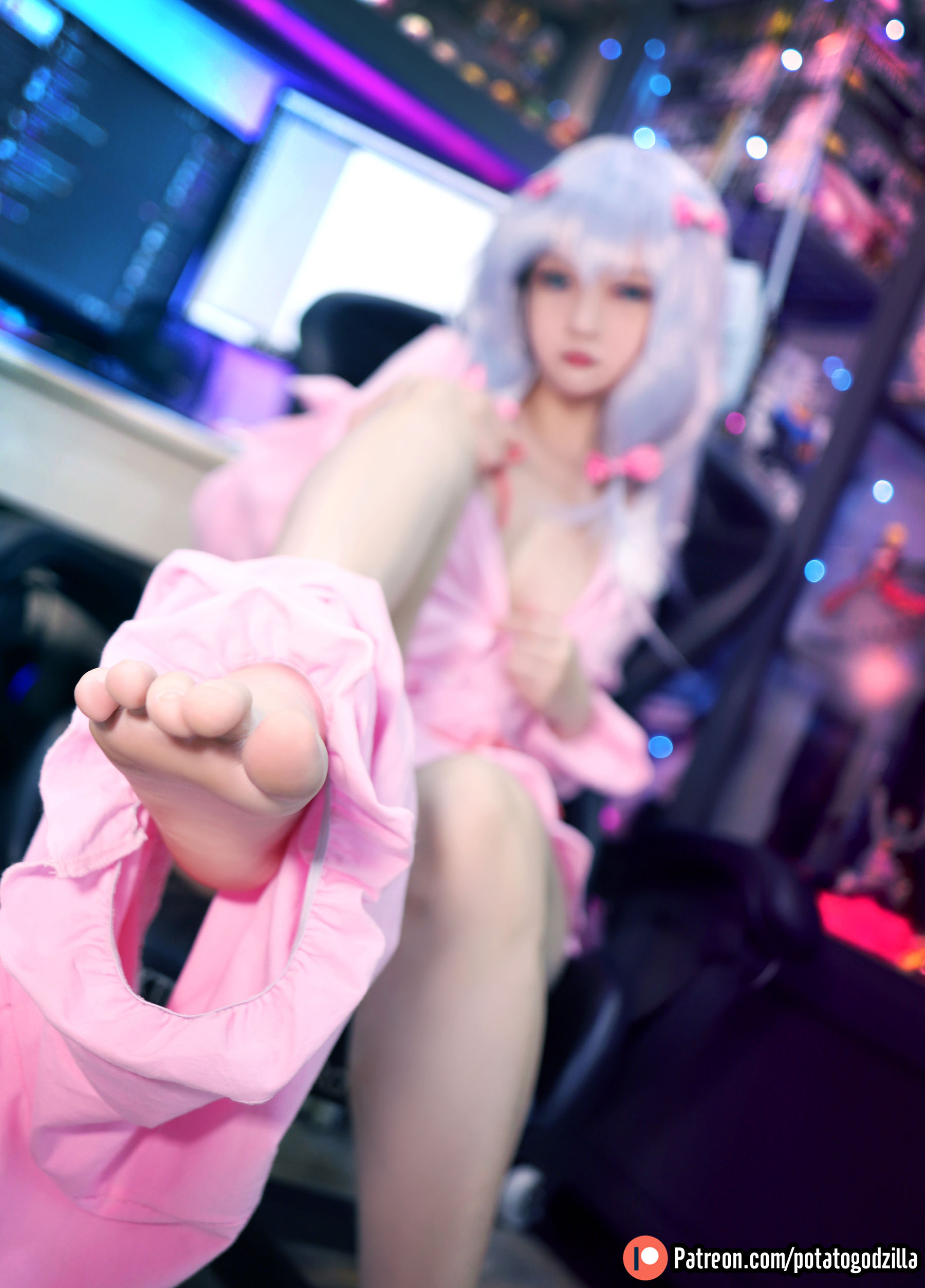 [网红COSER写真] Potato Godzilla - Sagiri 套图19