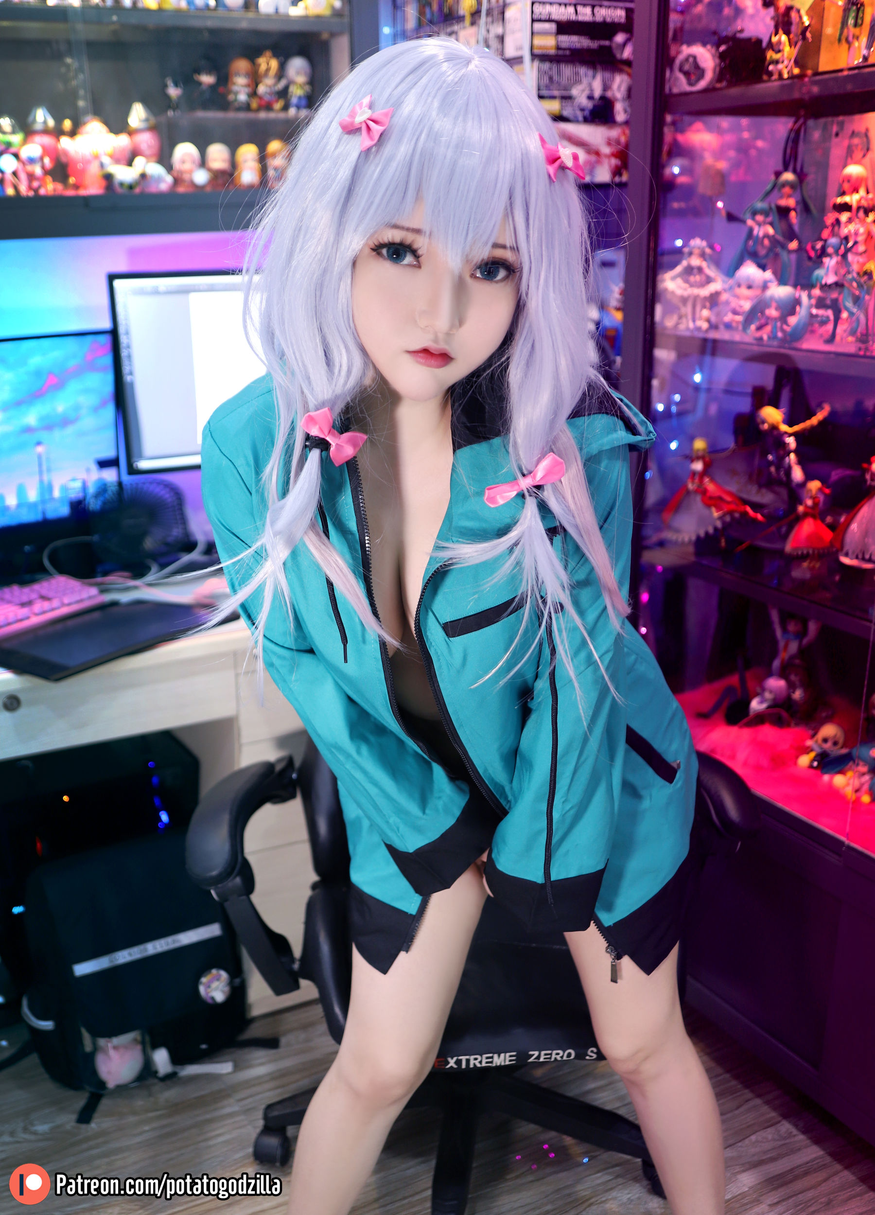 [网红COSER写真] Potato Godzilla - Sagiri 套图37