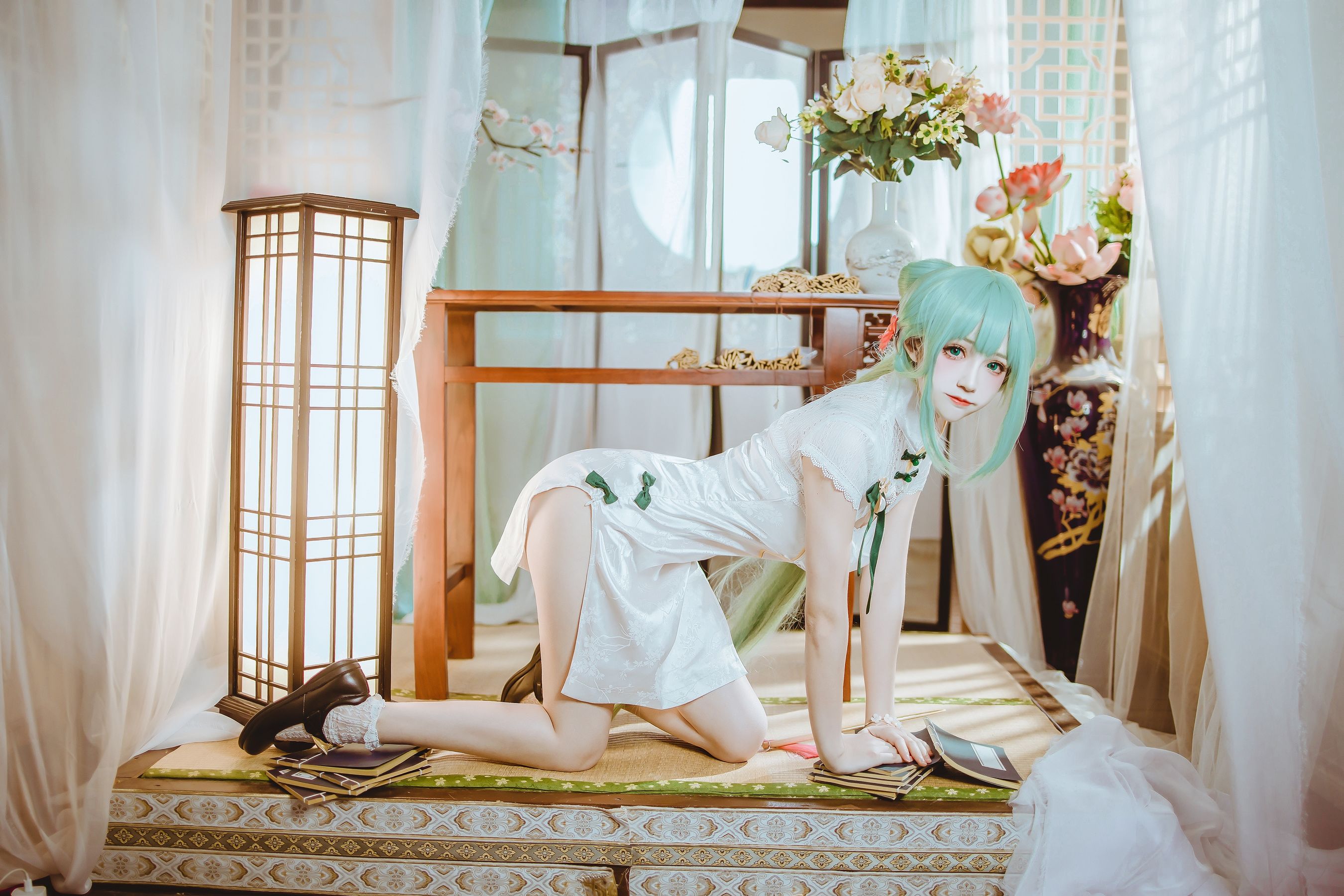 Coser衣衣 - 初音韶华 写真套图16