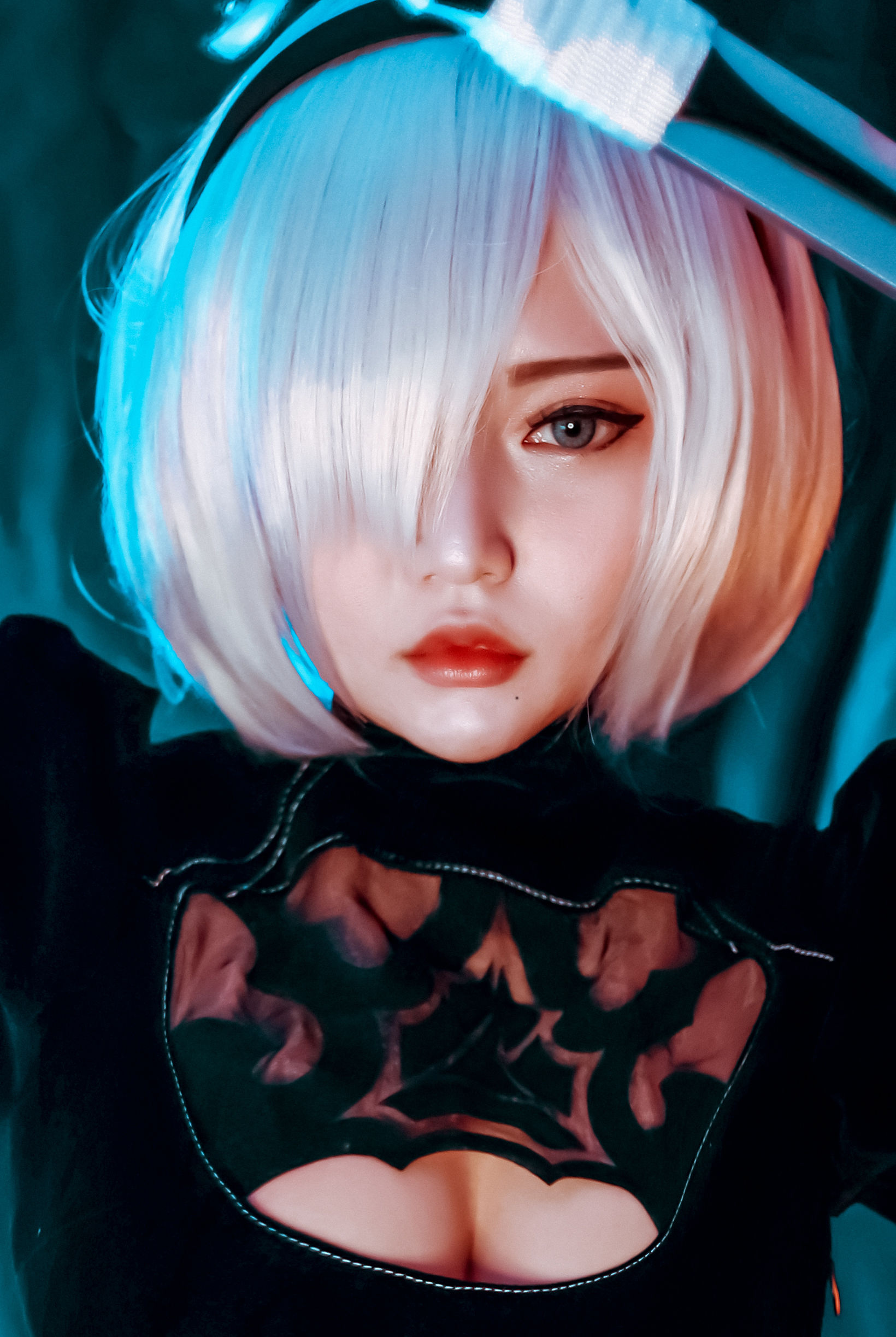 Coser小姐姐Potato Godzilla - 2B 写真套图8