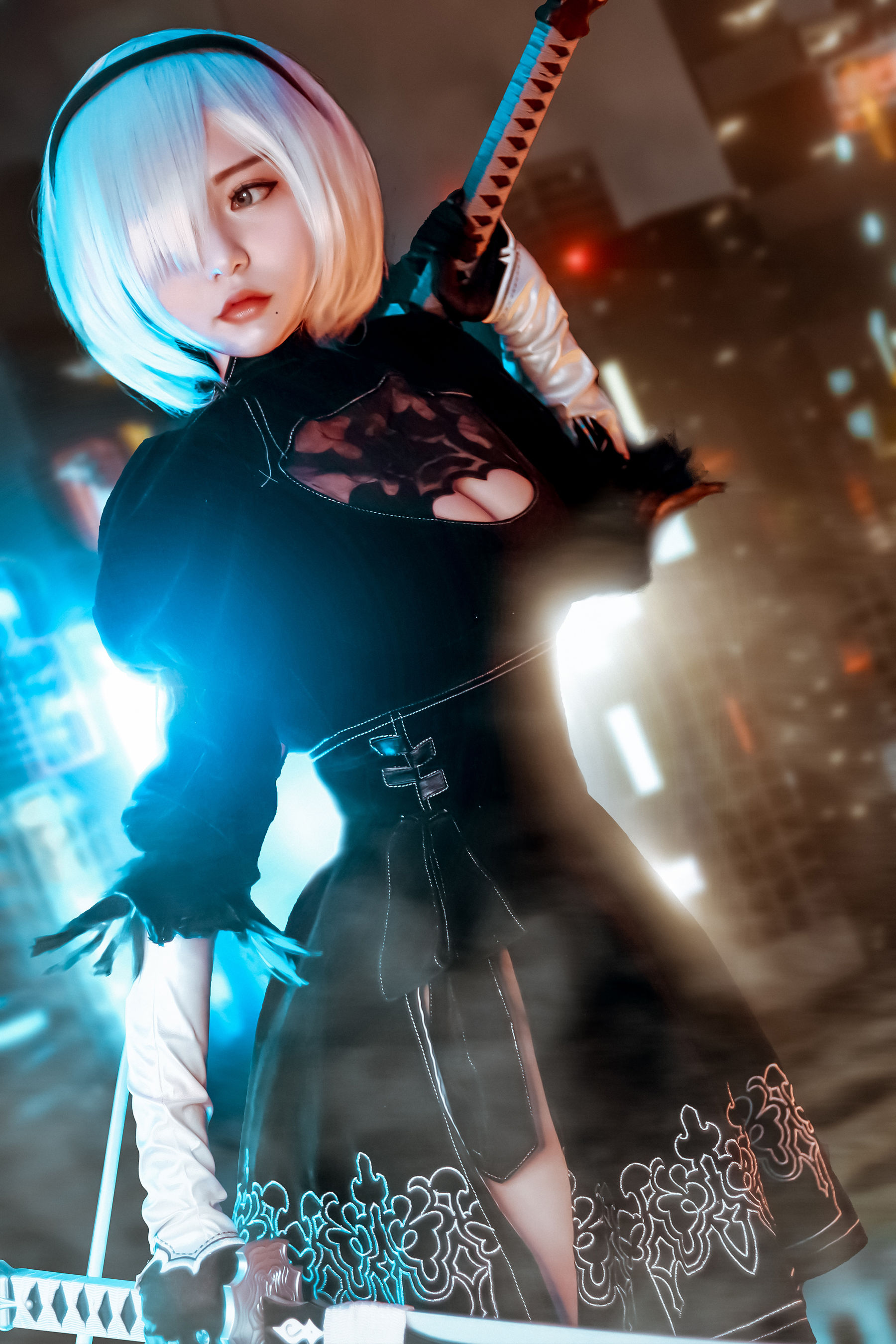 Coser小姐姐Potato Godzilla - 2B 写真套图20