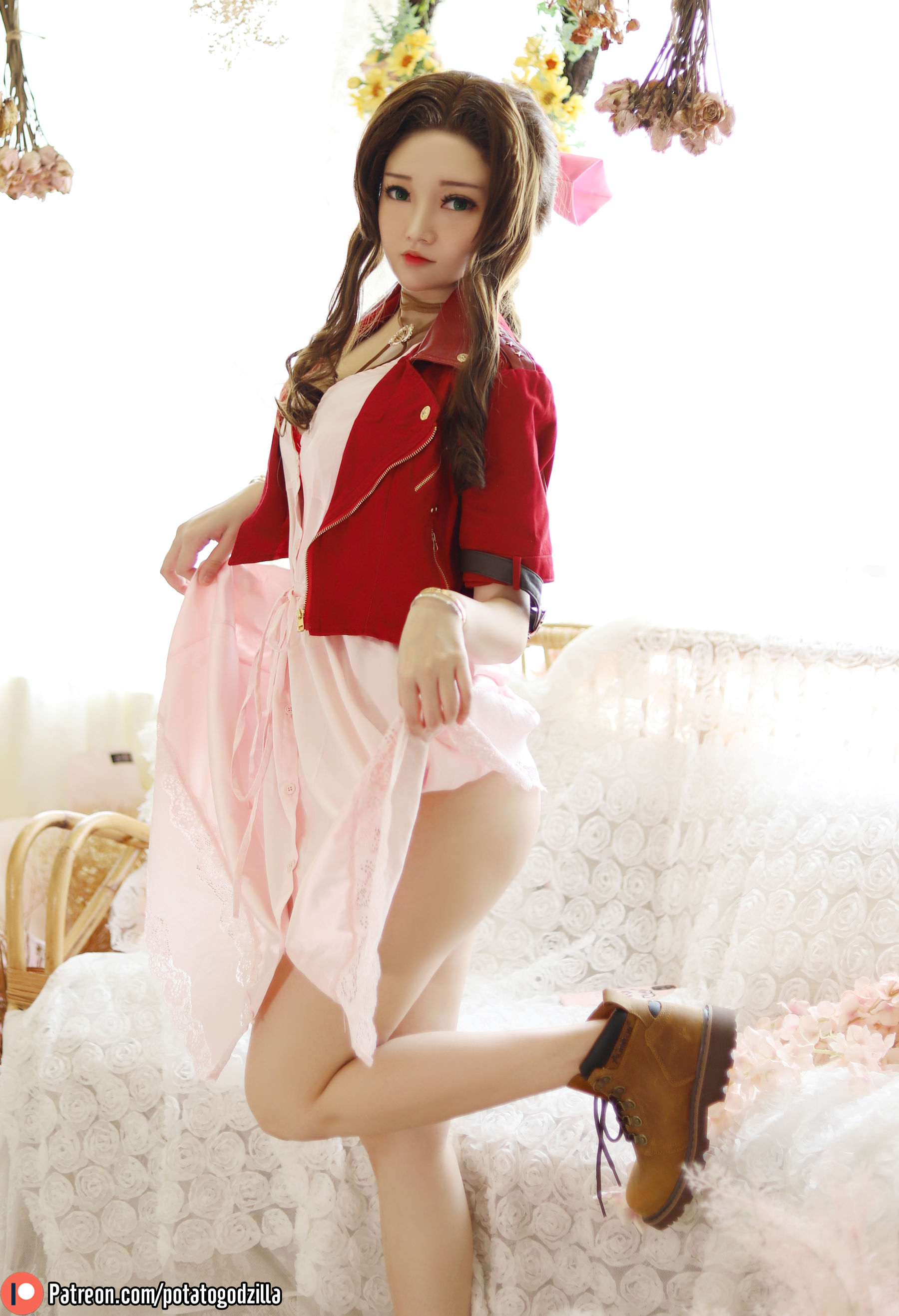 Coser小姐姐Potato Godzilla - Aeris 写真套图6