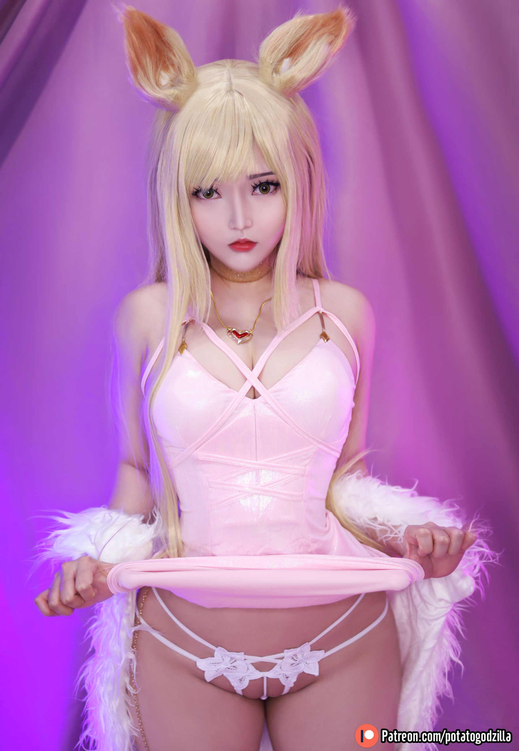 Coser小姐姐Potato Godzilla - KDA Ahri5