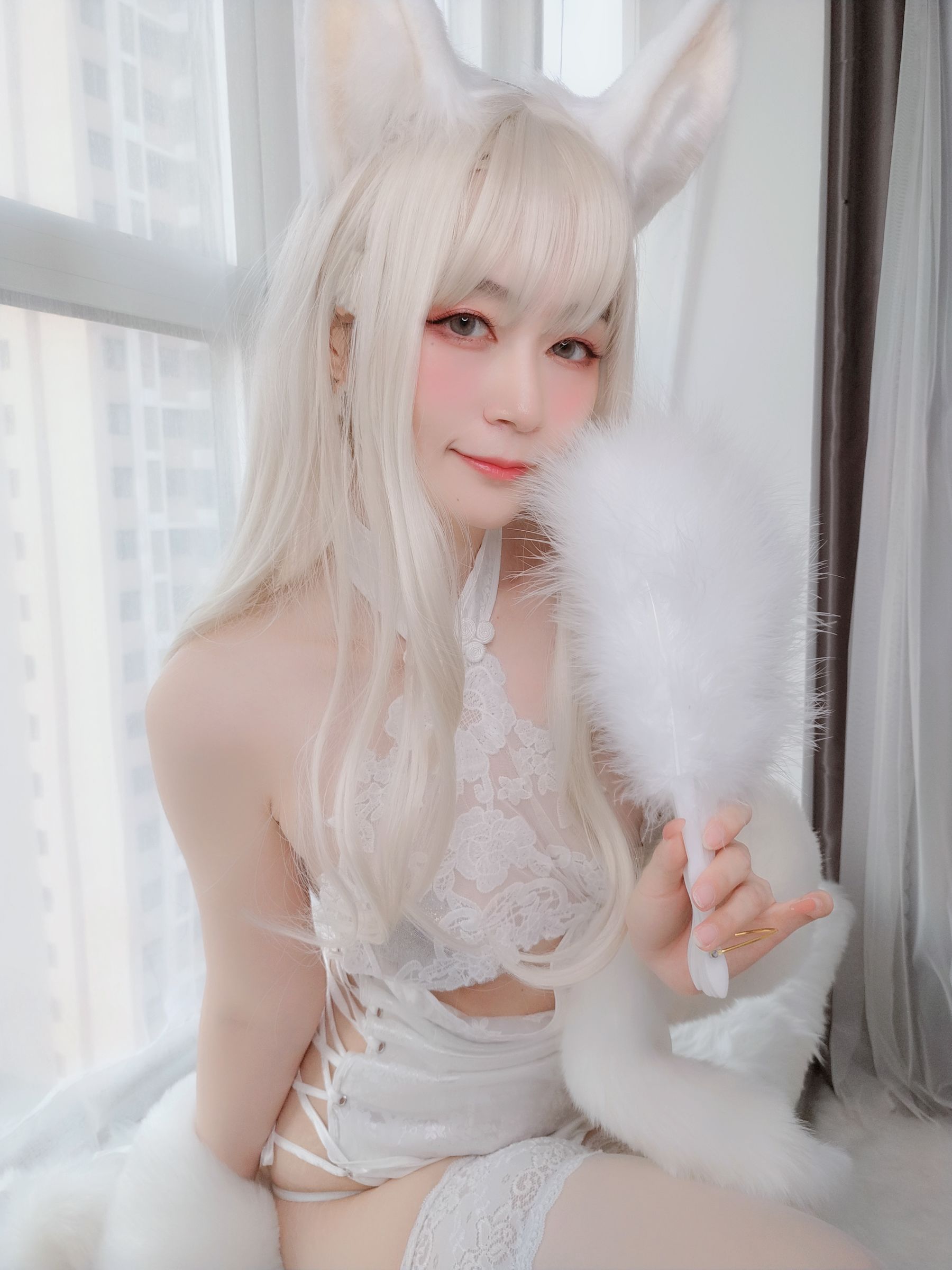[COS福利] Coser小姐姐白银 - 白兔 写真套图72