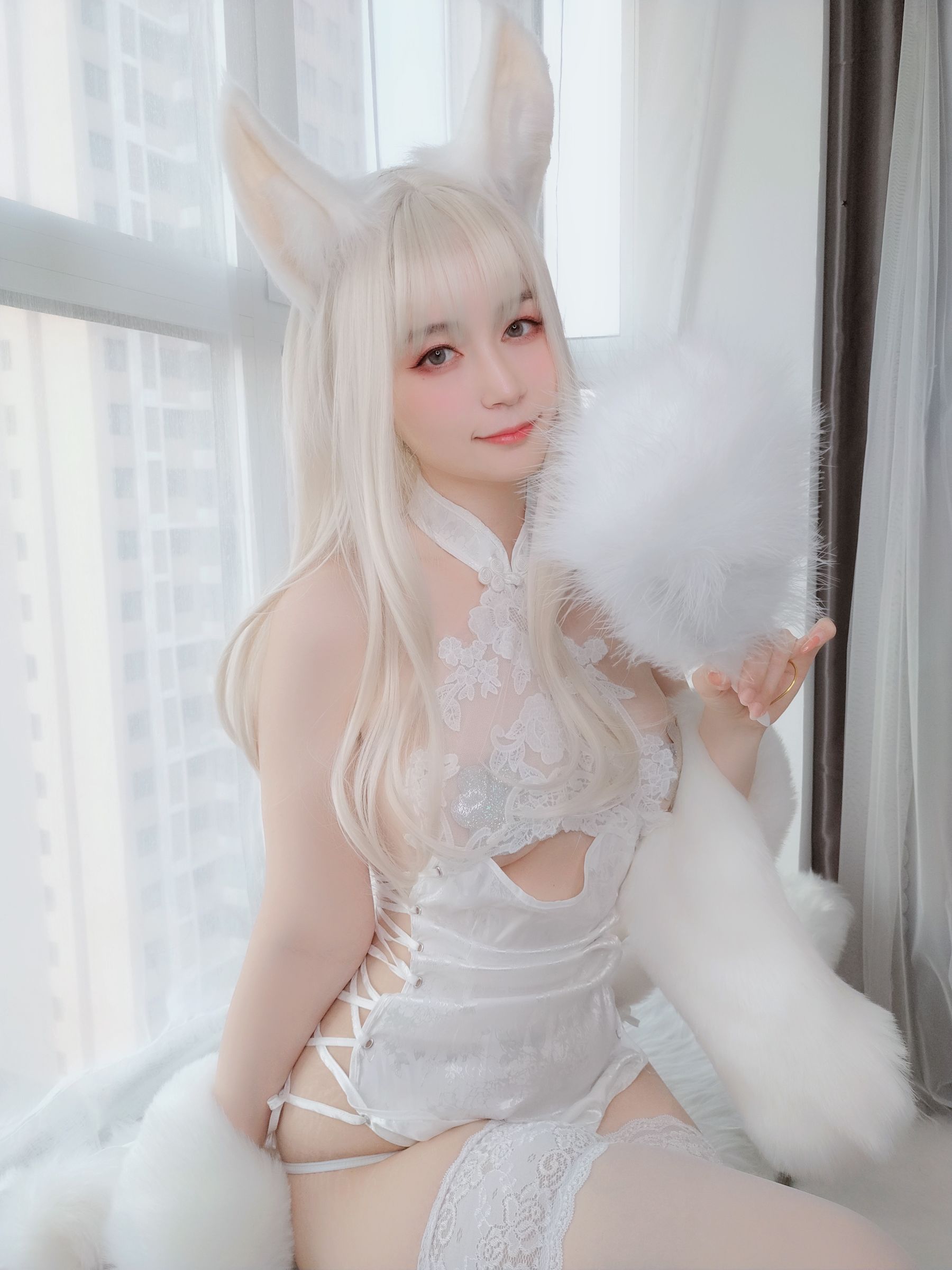 [COS福利] Coser小姐姐白银 - 白兔 写真套图71