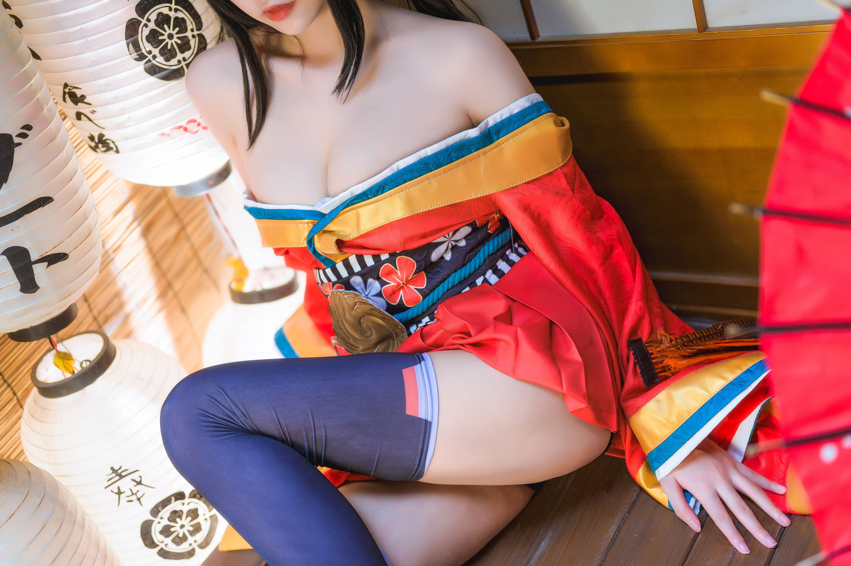 [COS福利] 微博妹子Momoko葵葵 – 大凤之和服